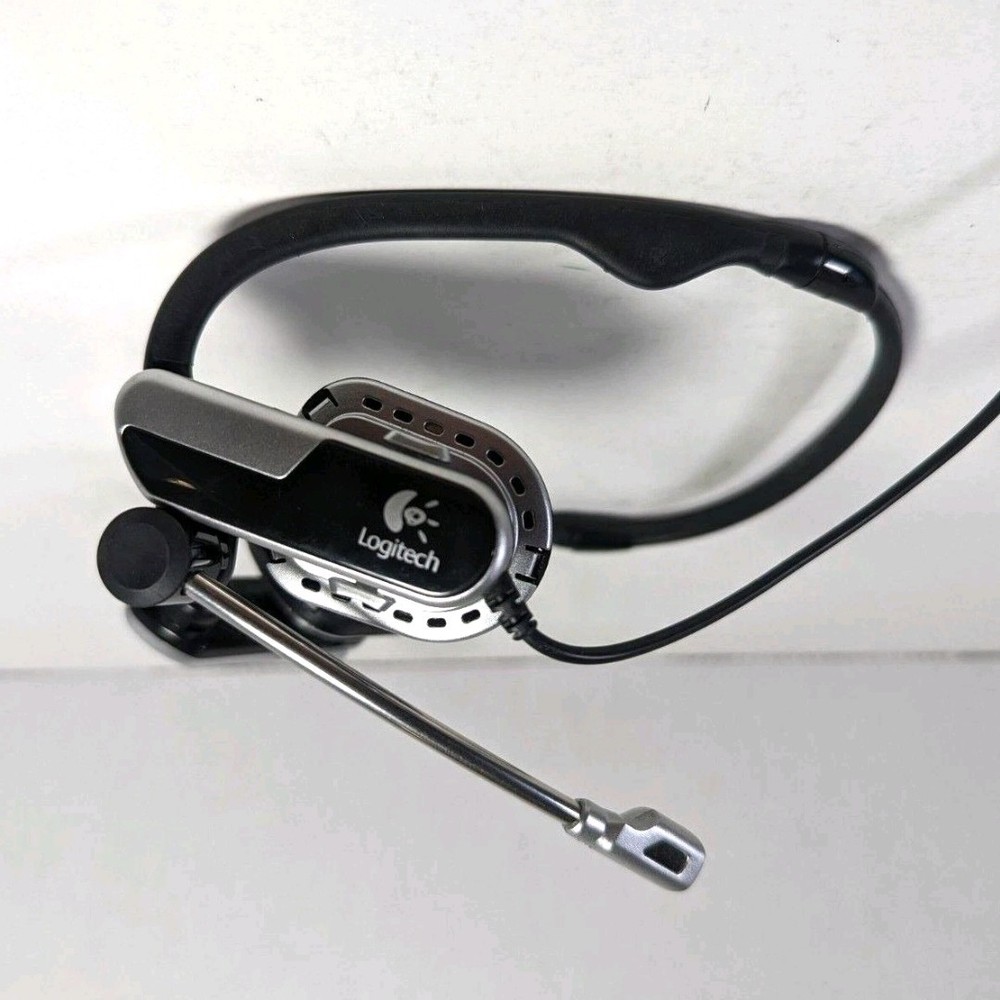 Logitech Premium Notebook Silver/Black Headset