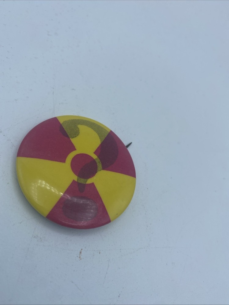 VTG Anti Nuclear Environmental Ecology protest button Pin 2”