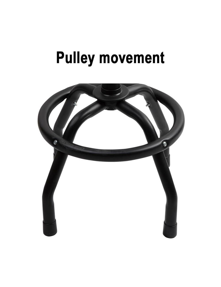 US SHIP Black Garage Bar Heavy Duty Adjustable Pneumatic Stool for Workshop