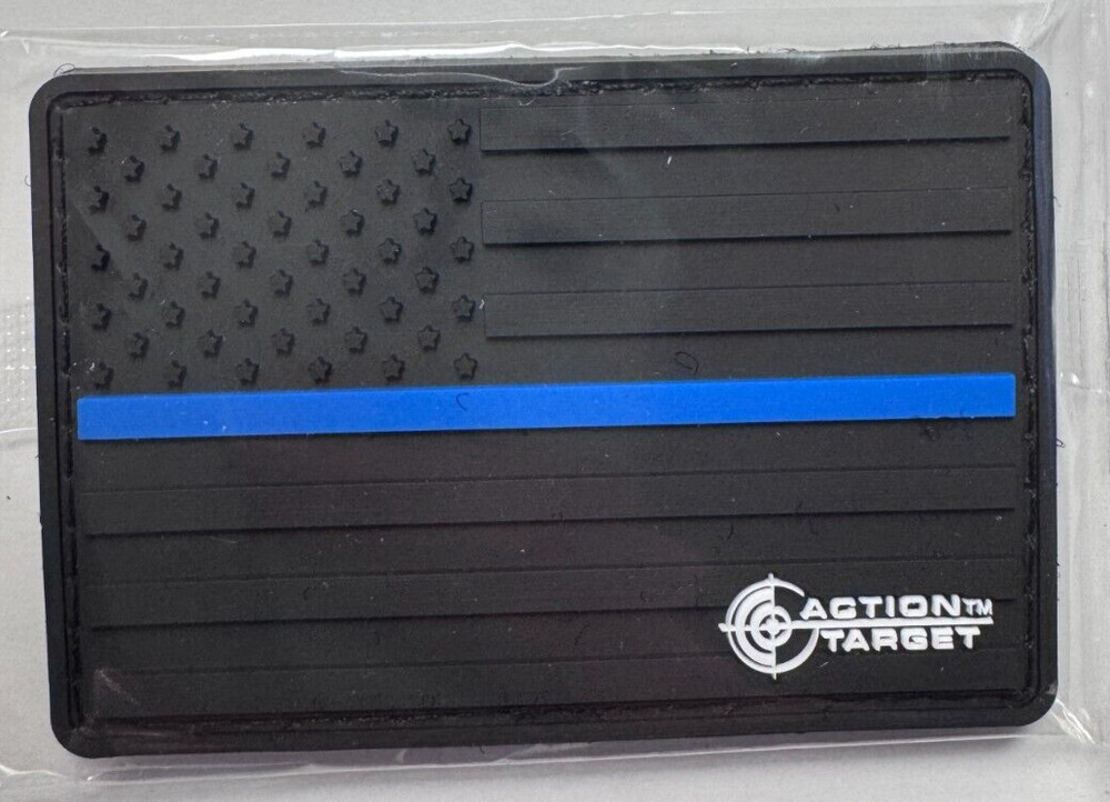 Shot Show 2025 Action Target Thin Blue Line Tactical Morale Patch