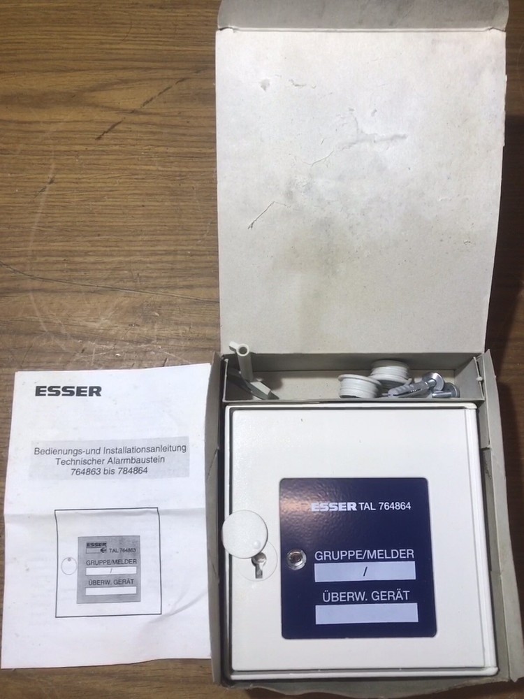 H ESSER TAL764864 ALARM BOX