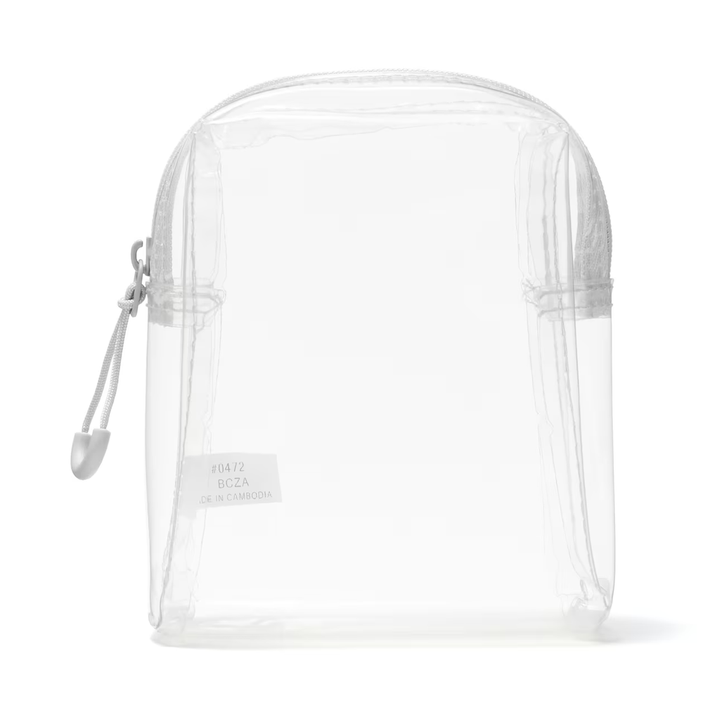 MUJI TPU clear case Half 12 x 10 x 4 cm