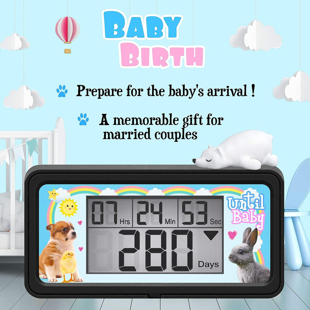 Veriss Digital 9999 Days Countdown Clock Timer with Backlight - Count Down Your