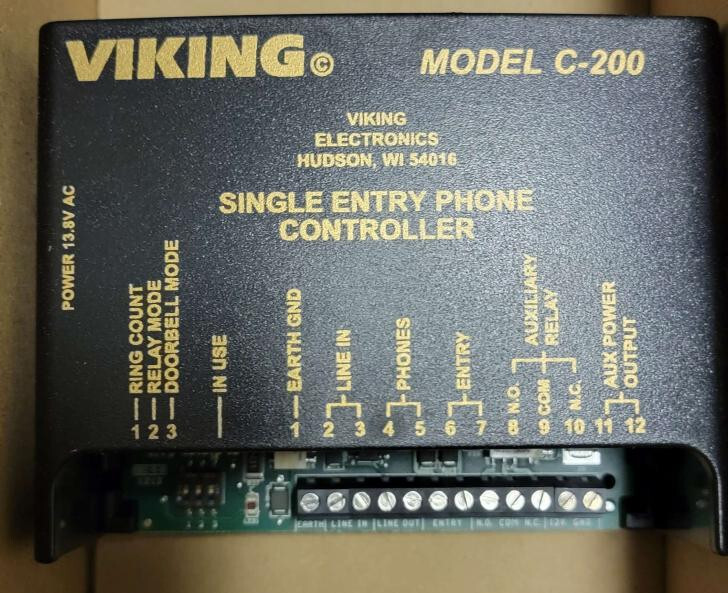 Viking C-200 ENTRY PHONE INTERFACE