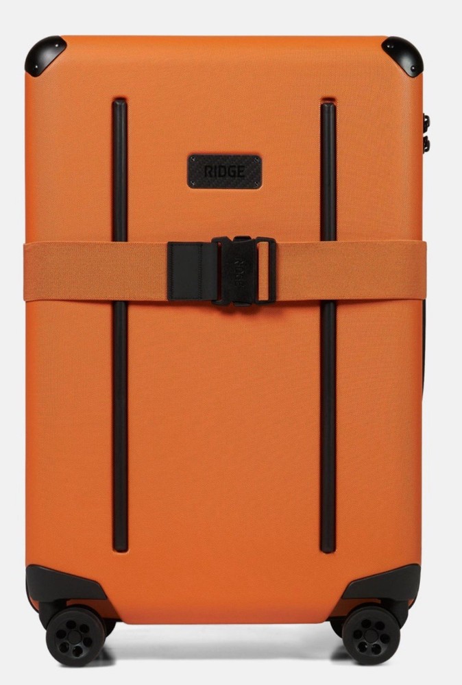 RIDGE Luggage Strap - Color BASECAMP ORANGE. New Sealed Package