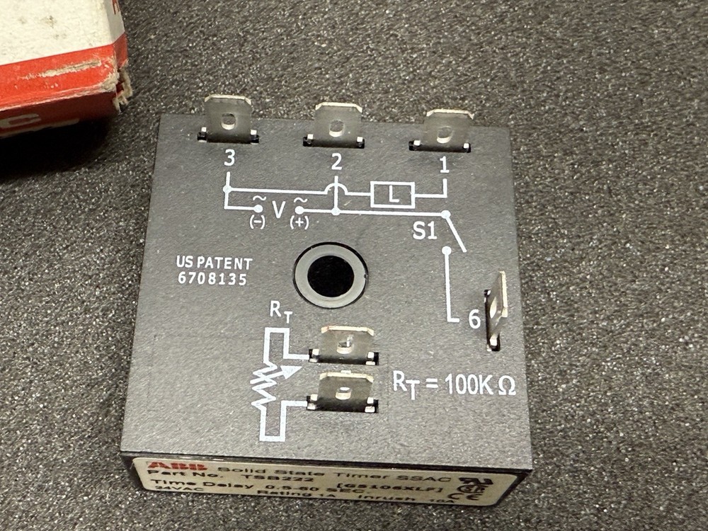ABB TSB222 SSAC Solid State Timer 6 Blades New
