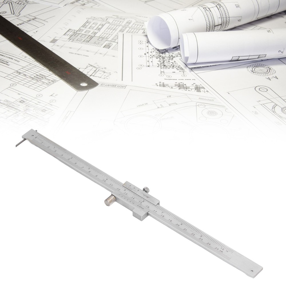 Vernier Caliper Parallel Marking Gauge Caliper Measuring Scribing Tool 0‑250MM