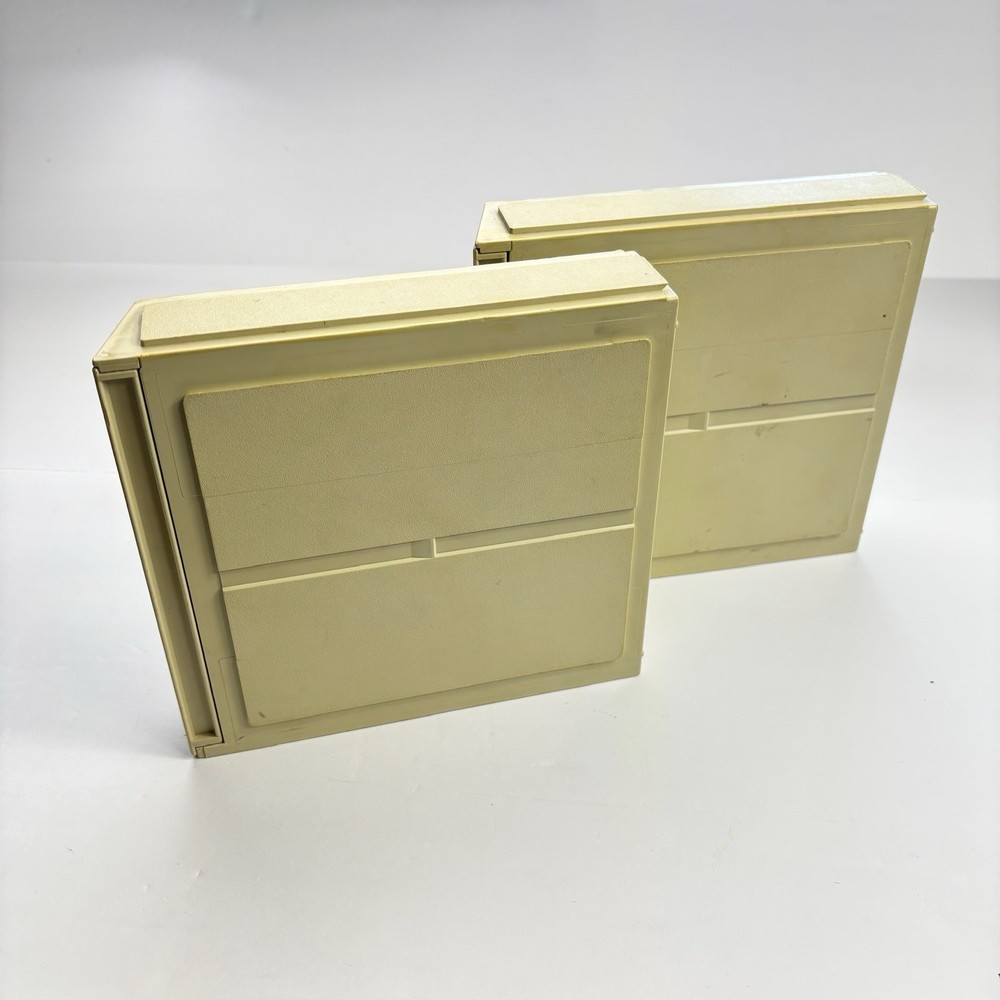 VTG DISKBANK 2 Floppy disk 5.25 Storage Detachable Customizable Case Stackable