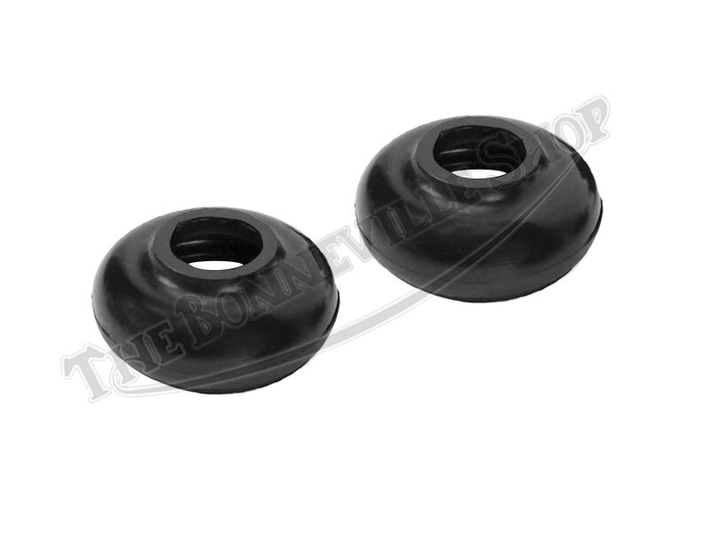 Norton Commando Isolastic Rubber Gaiters (2) Front Mount PN# 06-3718