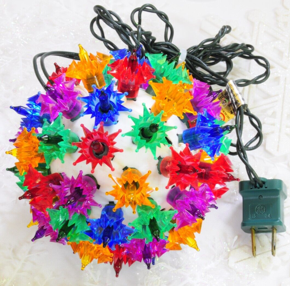 GE Holiday Sphere Multicolor Christmas Lights