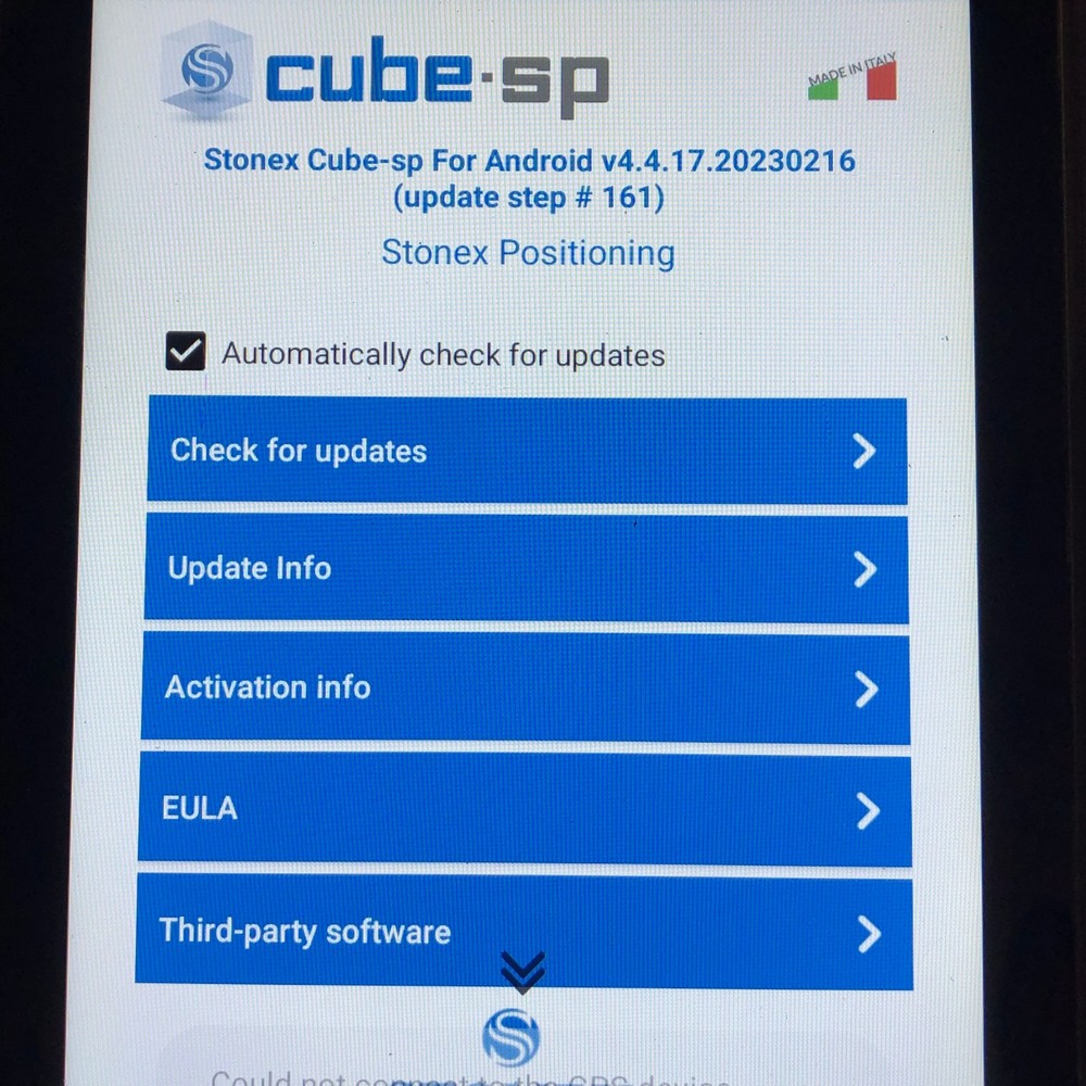 Stonex S-A45 Surveying GNSS Antennas w Tablet, Receiver & CAN-Based Controller 1