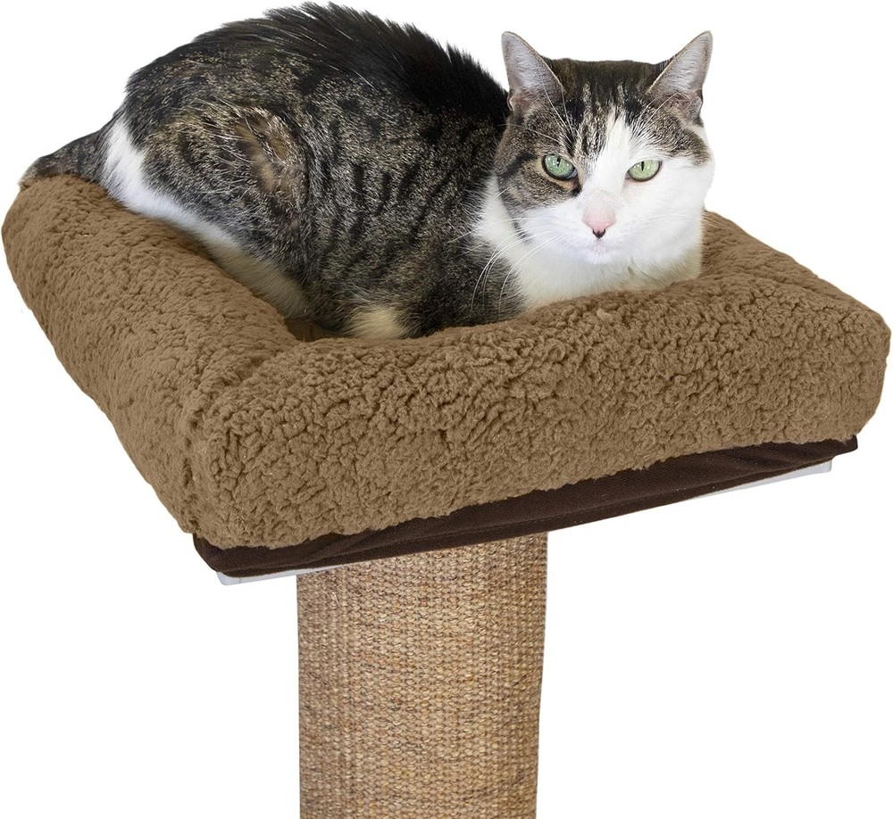 Sisal Post Scratcher Perch Platform Attachment Accessory Perch Platform Only)