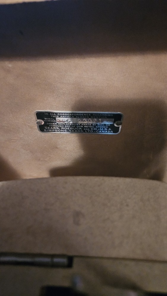 Vintage Sears Kenmore Sewing Machine 1120