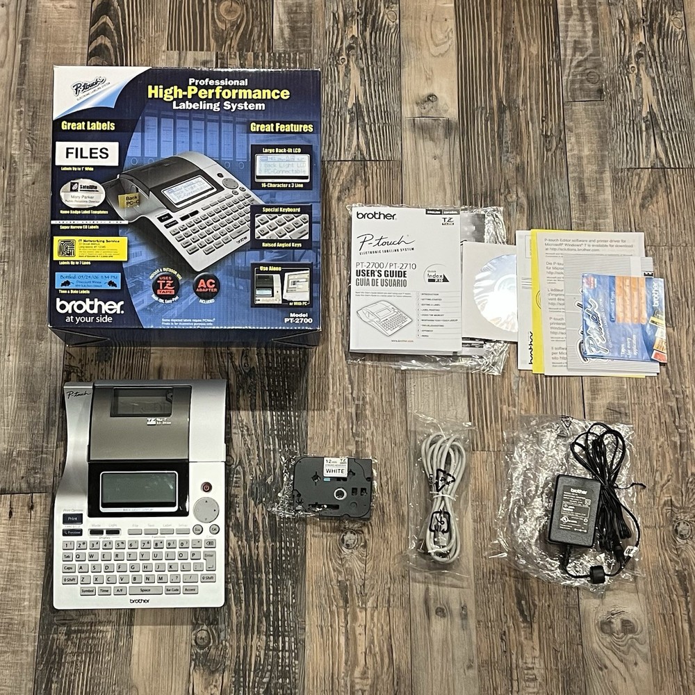 Brother P-Touch PT-2700 Electronic Thermal Labeling System