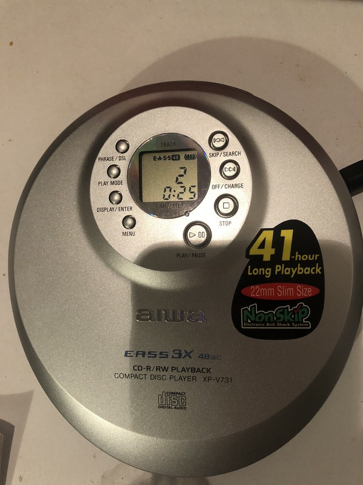 Aiwa XP-V731 Compact Dick Player - Cd Player Walkman