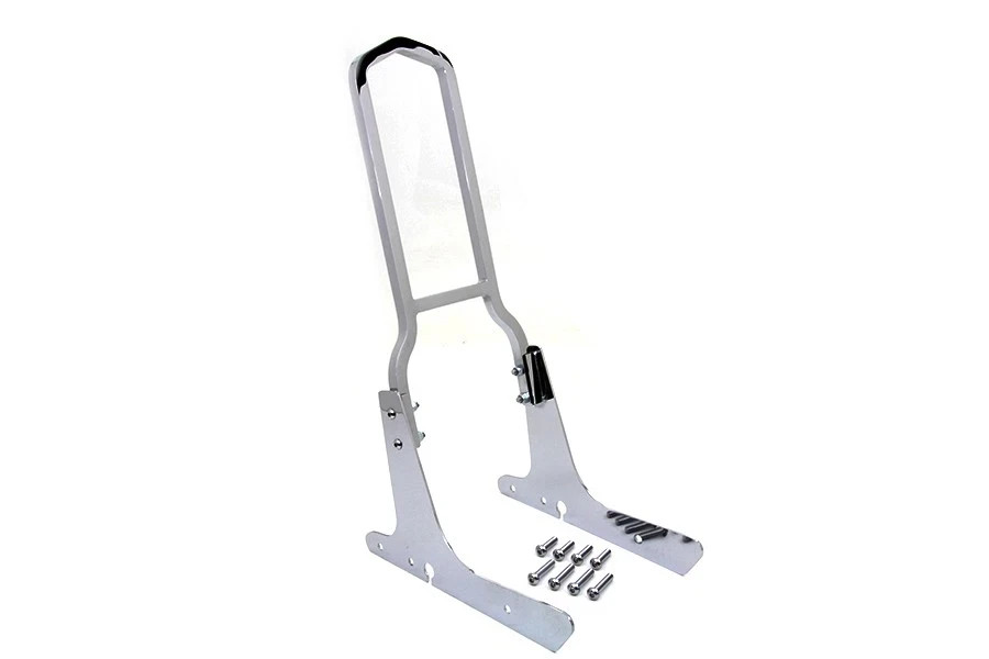 16 inch Solid Sissy Bar Kit fits Harley Davidson V-Twin 50-1626