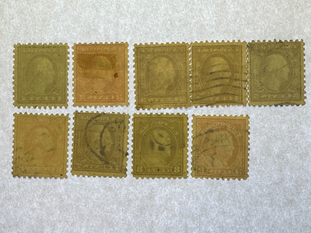 Scott # 424-32 2024 Scott Catalogue Value $ 21.30