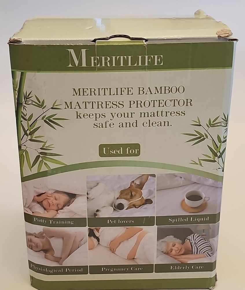 FULL Size Waterproof Bamboo Mattress Protector Bedding Breathable Deep Pockets
