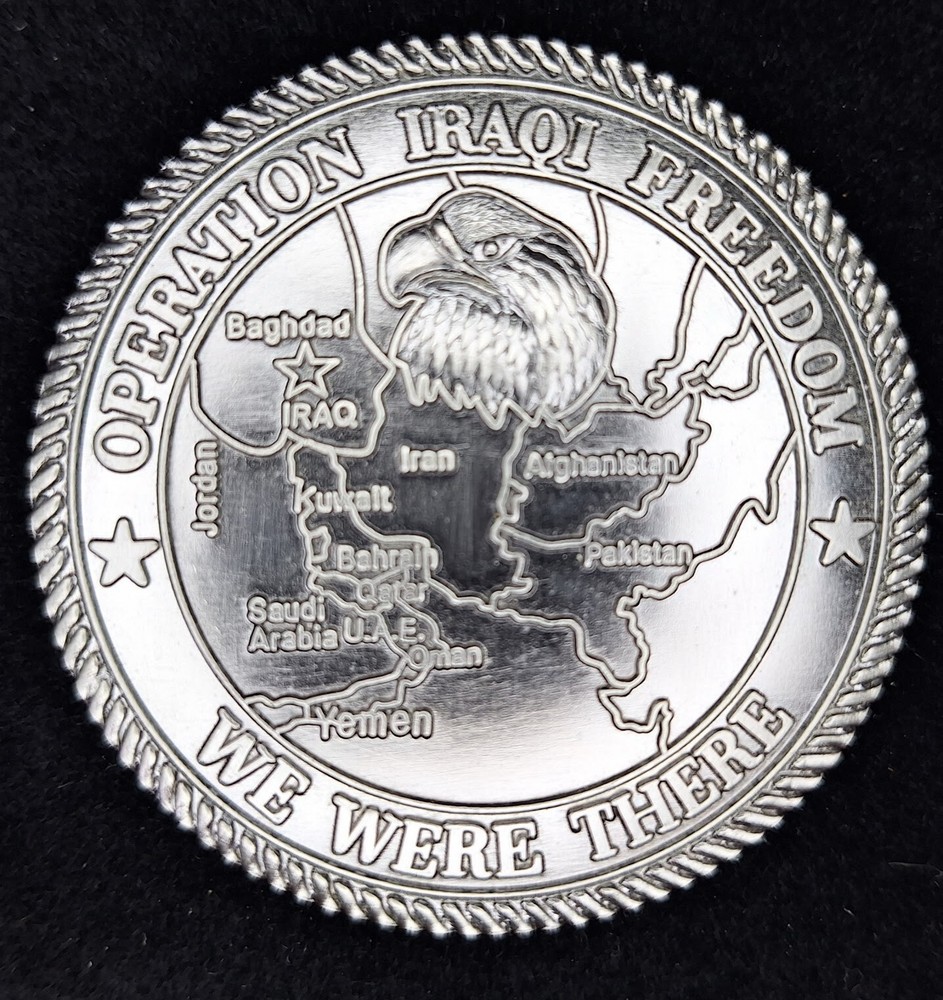 Operation Iraqi Freedom - Armed Forces Star Challenge Coin