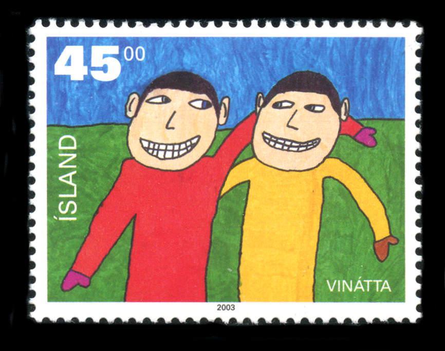 Iceland: 2003 Friendship (995) MNH