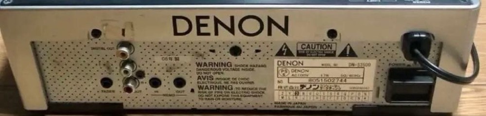 DENON CDJ DN-S3500 Tested AC100V