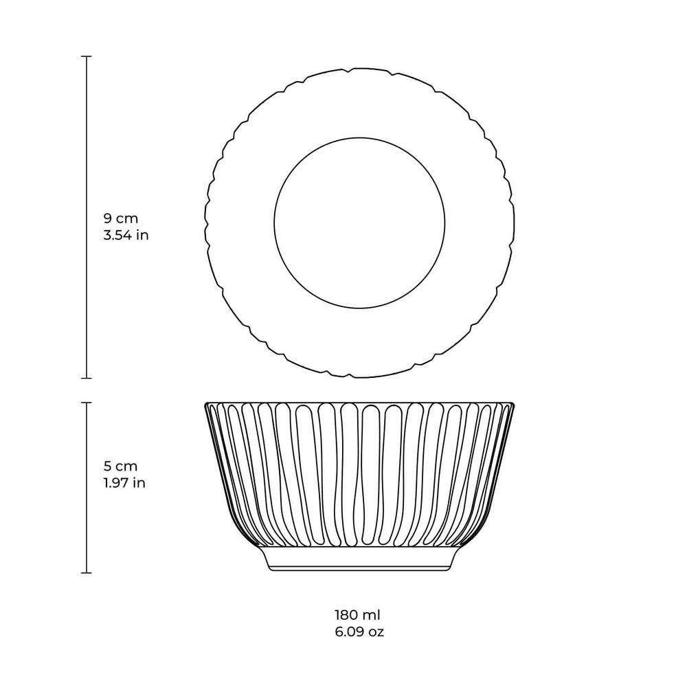 Stoneware 6-Piece Linas Ramekin Latte Set