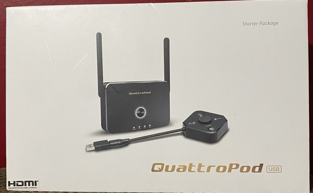 QuattroPod USB Transmitter U01/ R01 New Open Box