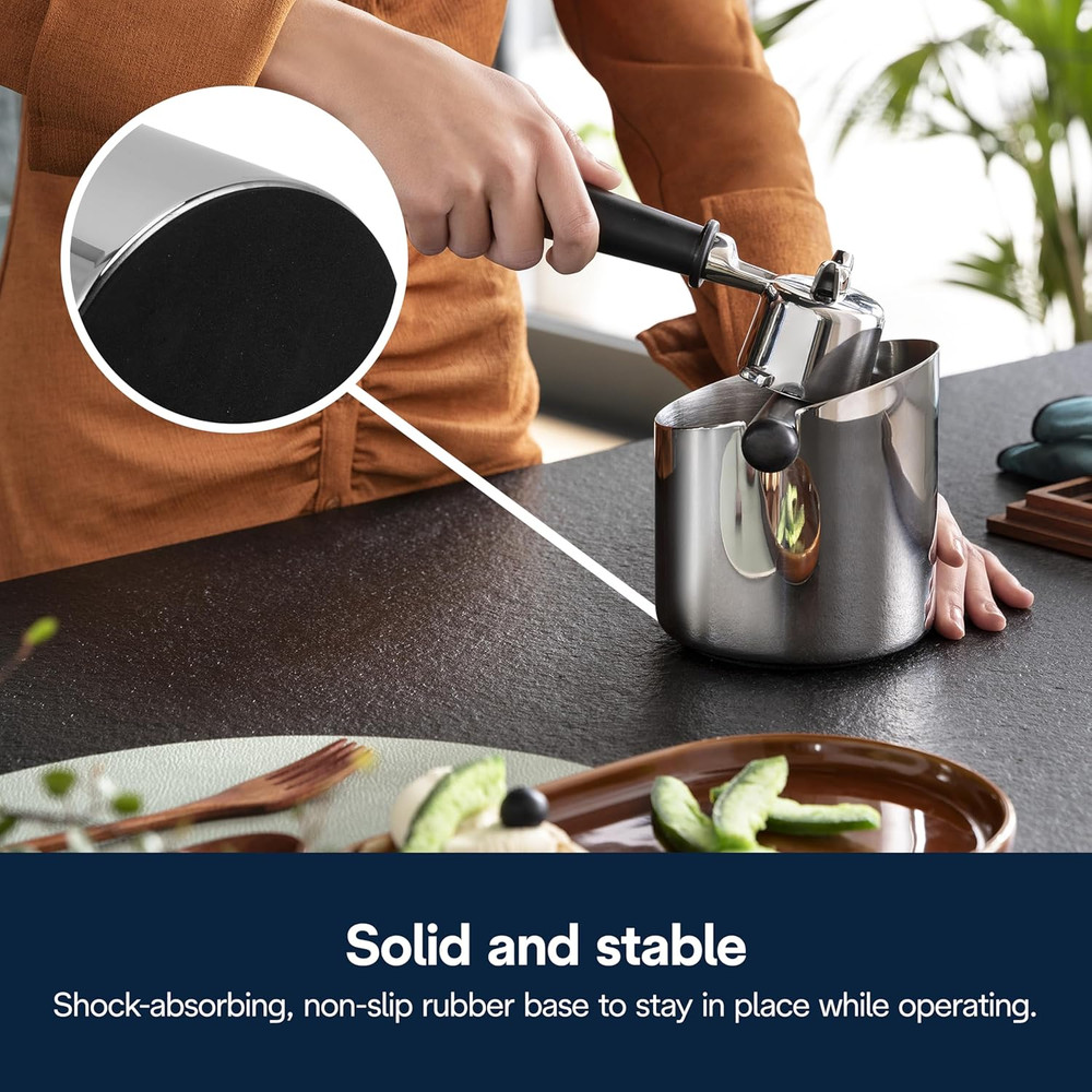 Large Easy Clean Knock Box, Stainless Steel