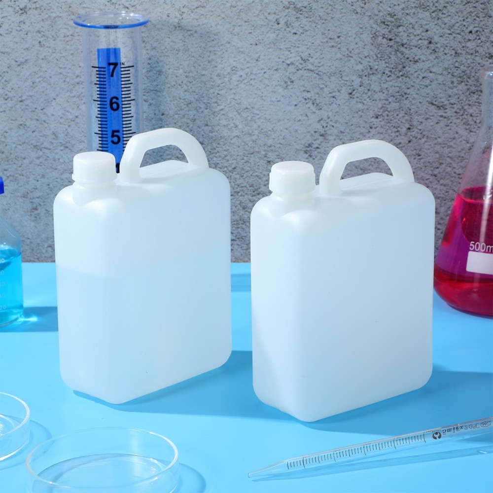 2 Pcs Milk Container Empty Gallon Jug Jugs with Lids Liquid Containers