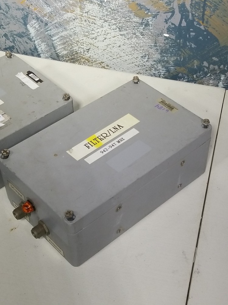 Filter/LNA Modules in Hoffman Steel Boxes (x2)