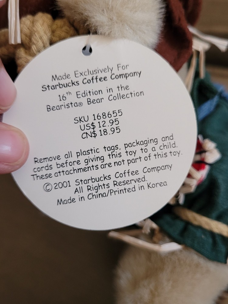Starbucks Bearistas 2001