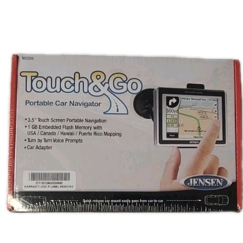 NEW JENSEN GPS Touch&Go