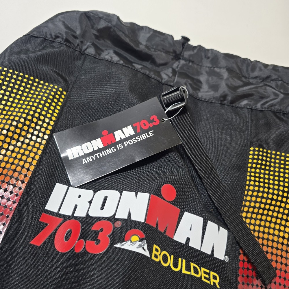 Ironman 70.3 Boulder Backpack Triathlon Gear Bag NWT