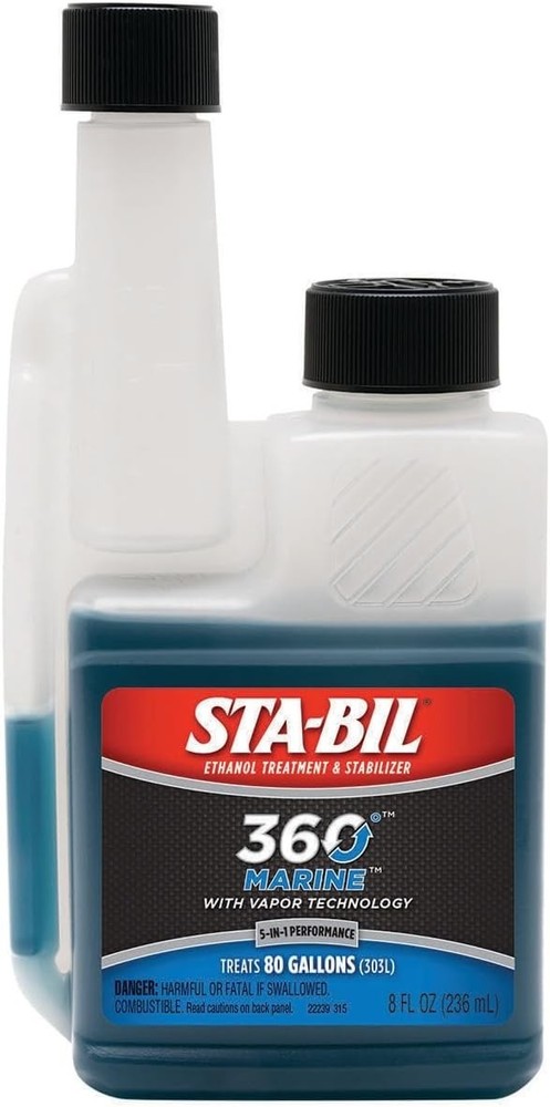 360 Marine Ethanol Treatment 8 oz - Prevent Corrosion & Boost Engine Performance