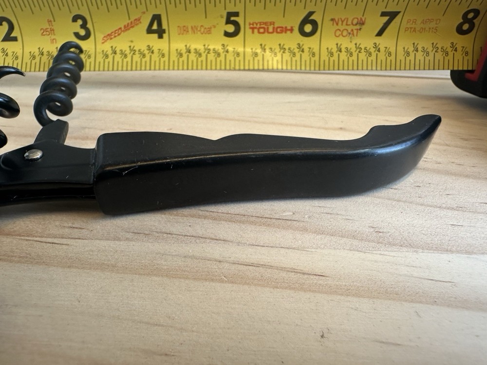 3-Pk Pulltap’s Professional Double-hinged Waiter's Corkscrew with Pulltap's Logo