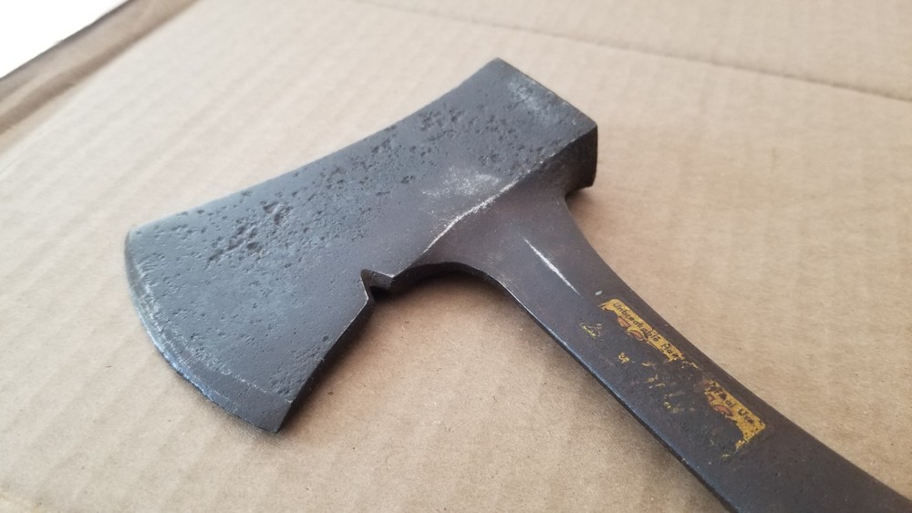 VTG ESTWING 24A Camping Axe Hatchet Made in USA Missing Leather Wrapping