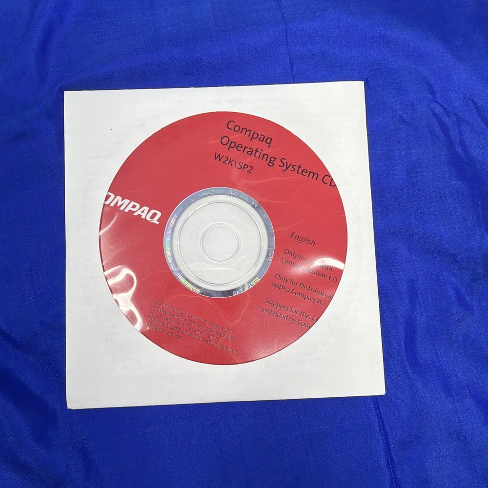 Compaq W2K/SP2 Operating System CD English