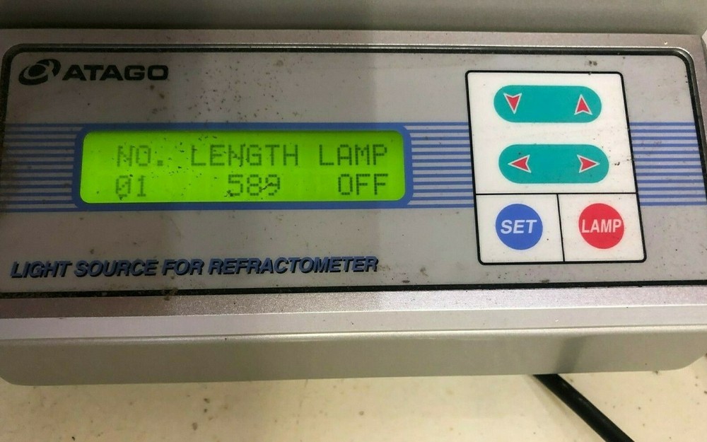 ATAGO DR-M2/1550 ABBE REFRACTOMETER WITH LIGHTSOURCE