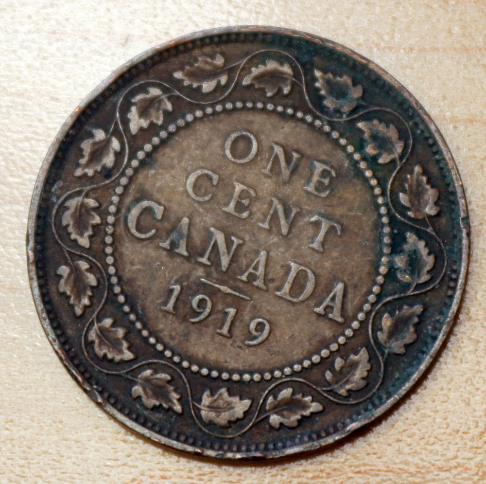 1919 Canada 1 Cent