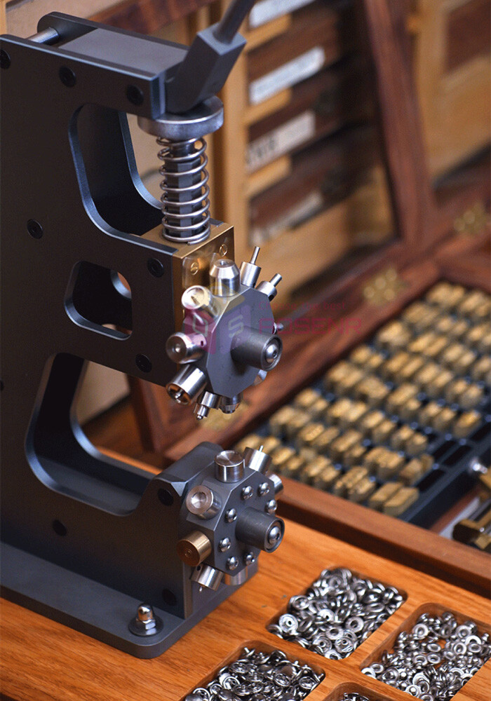 Multi Mold Button Press Machine Rivet Eyelet Snaps Hardware Installation Punch