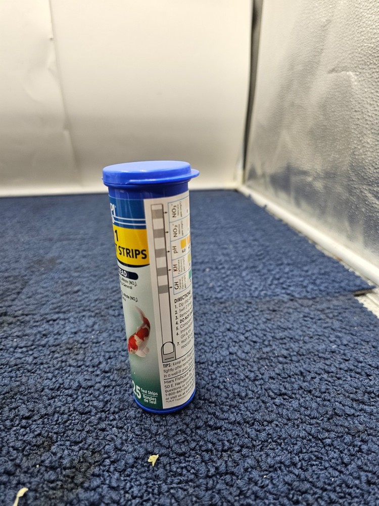 (QTY 25) API Pond 164F: 5-in-1 Water Pond Test Strips - Water Problem Solving