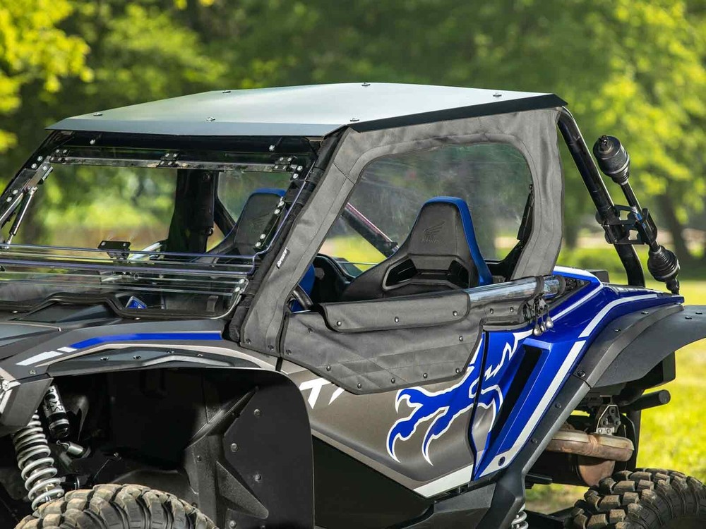 SuperATV Primal Soft Cab Enclosure Upper Doors Honda Talon/Standard/ Windshield