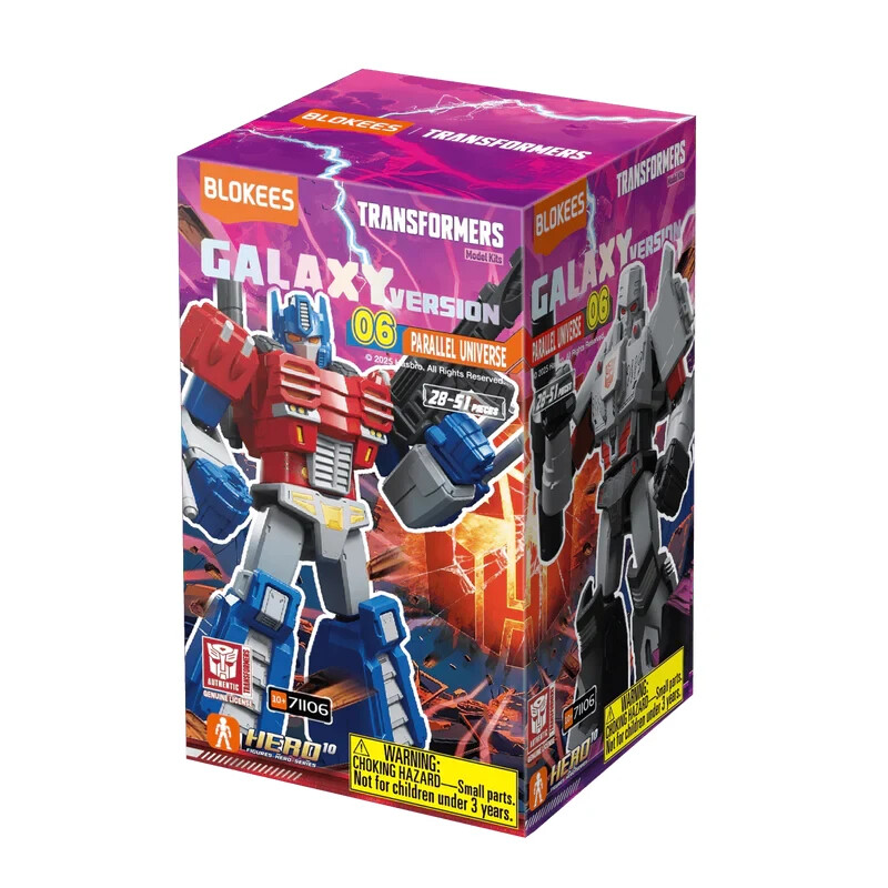 Kickback Blokees Transformers Galaxy Version 6 Parallel Universe Figure