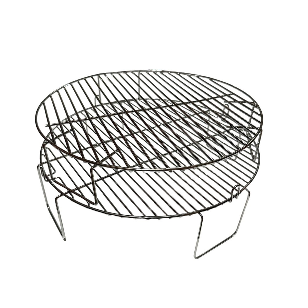 NuWave Pro Plus Oven Metal Double Stack Cooking Grill Racks Set Of 2 Replacement
