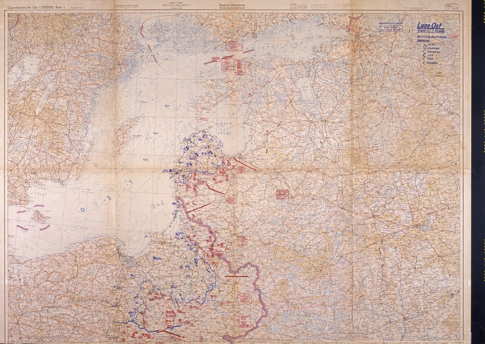 WW2 German Staff Maps Vistula-Oder 1945 Soviet Offensive – 37 Maps + Guide PDFs