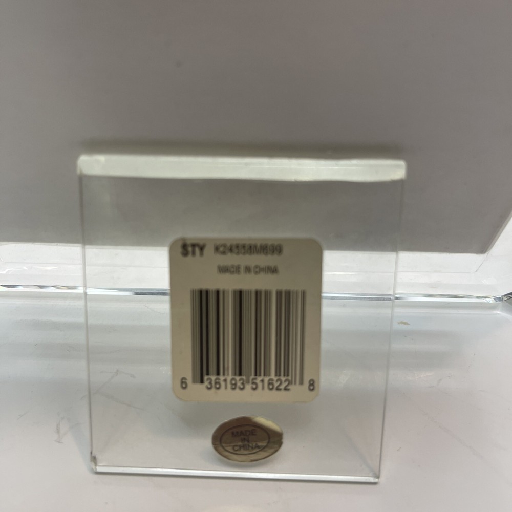 Glass Square Picture Frame Holds 5 x 5"