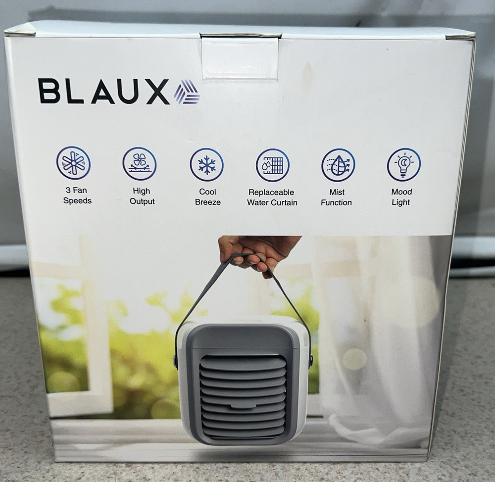 Blaux Portable AC 3 Fan speed Mist Function / Mood light / Rapid Cooling