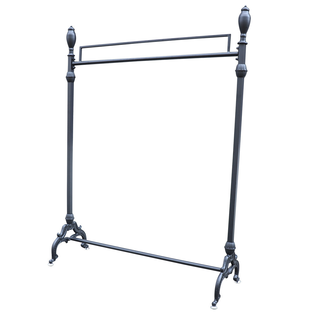Garment Rack Freestanding Clothes Hanger Rod Multi-function Dress Storage Stand