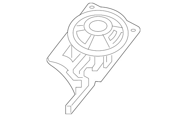 Genuine Audi Front Dr Speaker 8W0-035-399-A