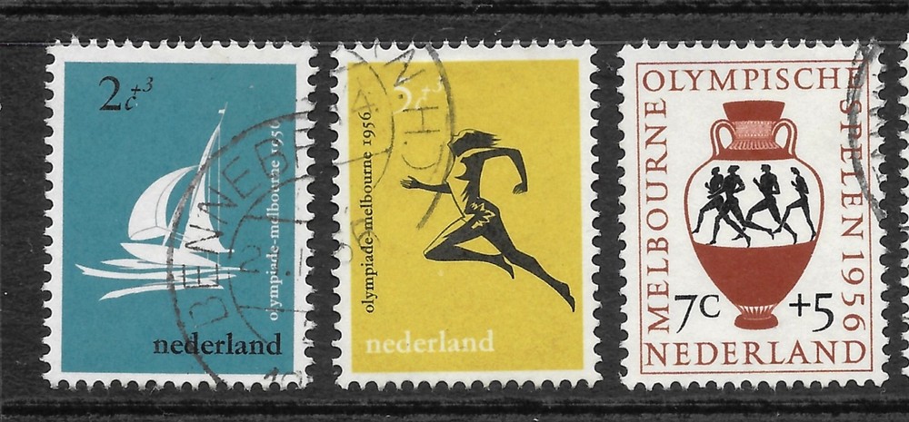 Netherlands 1956 - Olympic Games Melbourne - Used